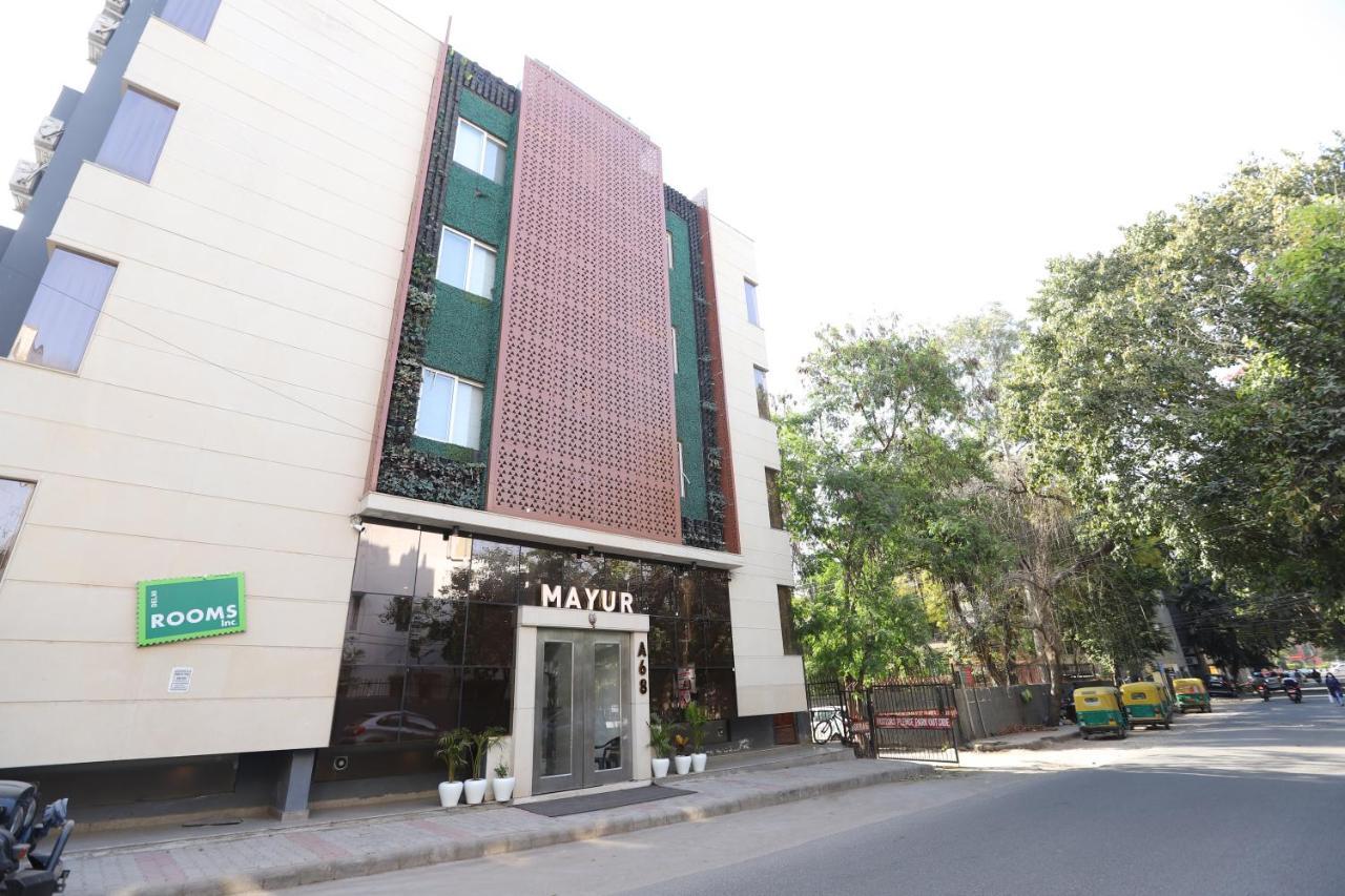 Mayur Hotel At Cr Park Nueva Delhi Exterior foto